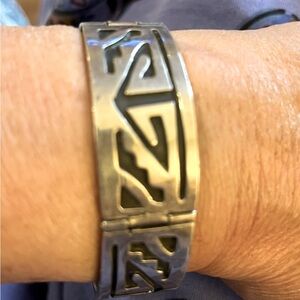 925 Sterling Silver Navajo inspired Bracelet